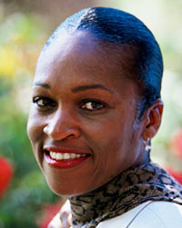 Picture of woman, smiling