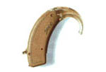 Picture of a behind-the-ear hearing aid
